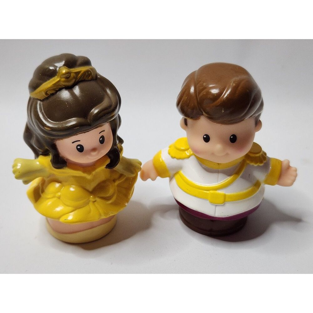 Fisher‑Price Little People Princess and Prince Figures Lot of 2